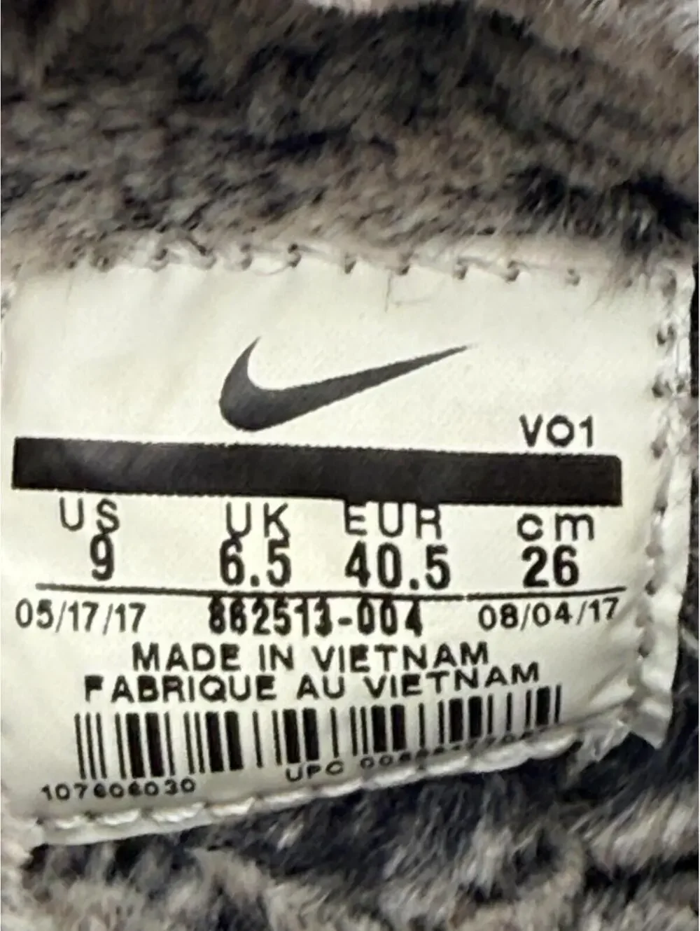 Nike Golkana Women's Winter Boot Triple Black Faux Fur Lined‎ Size 9